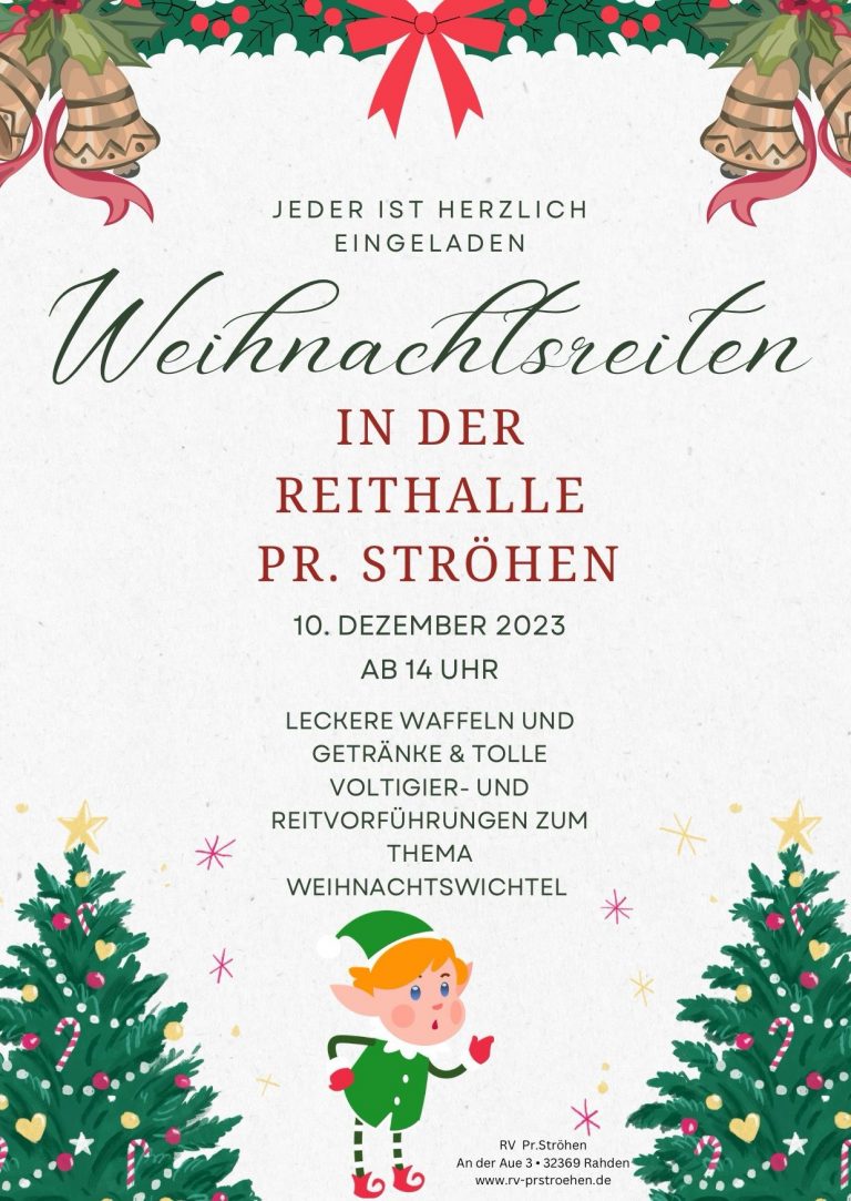 Read more about the article Weihnachstreiten 2023
